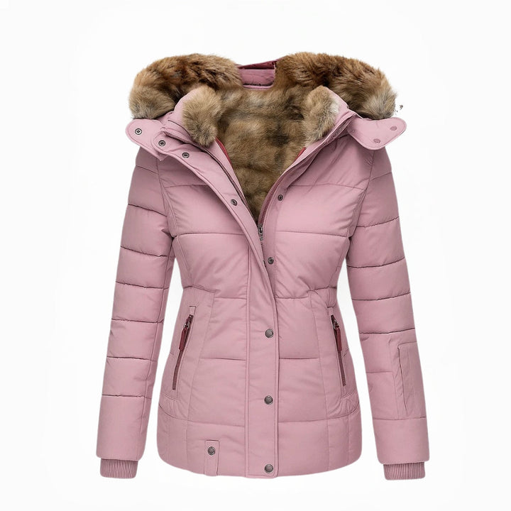Women’s Hooded Insulated Quilted Winter Coat