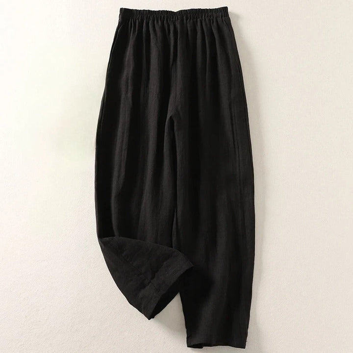 Amalia™ — Fluid Cotton and Linen Pants