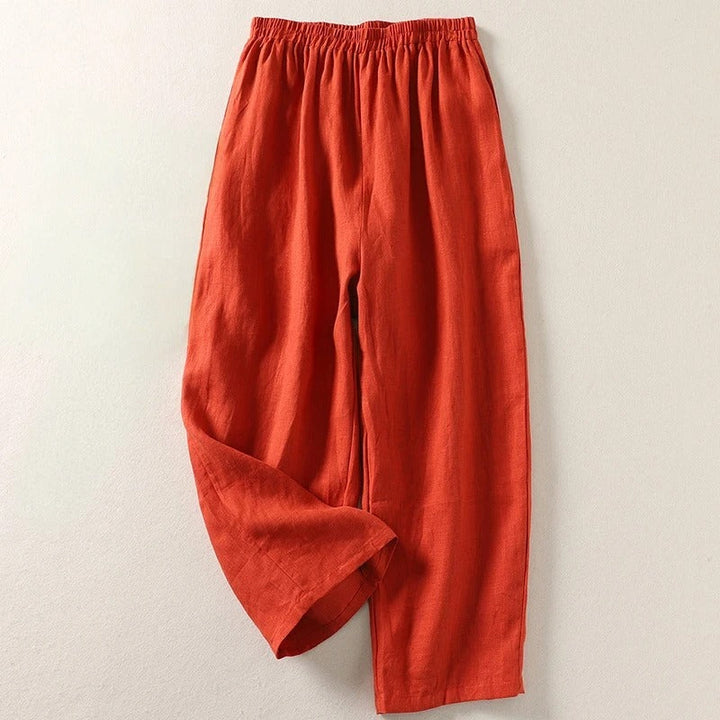 Amalia™ — Fluid Cotton and Linen Pants