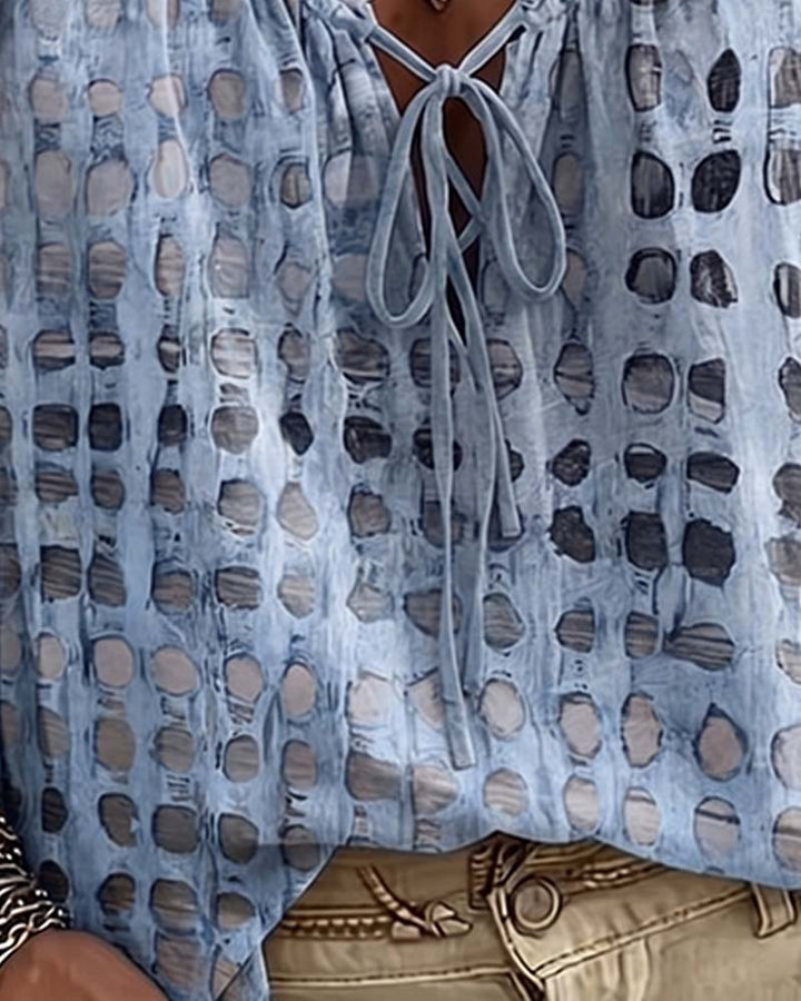 Roxan | Polka-dot blouse
