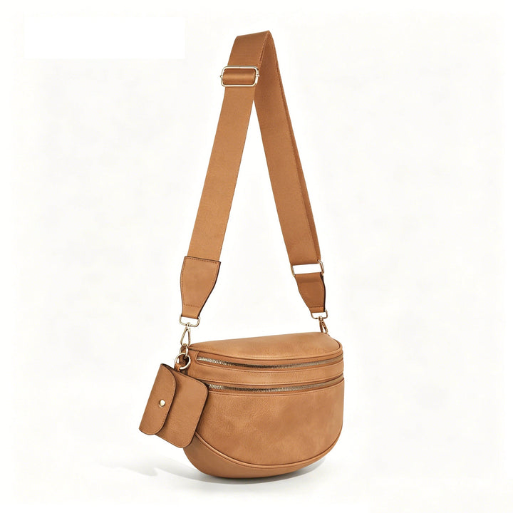 Olivia & Claire Checkered Crossbody Bum Bag