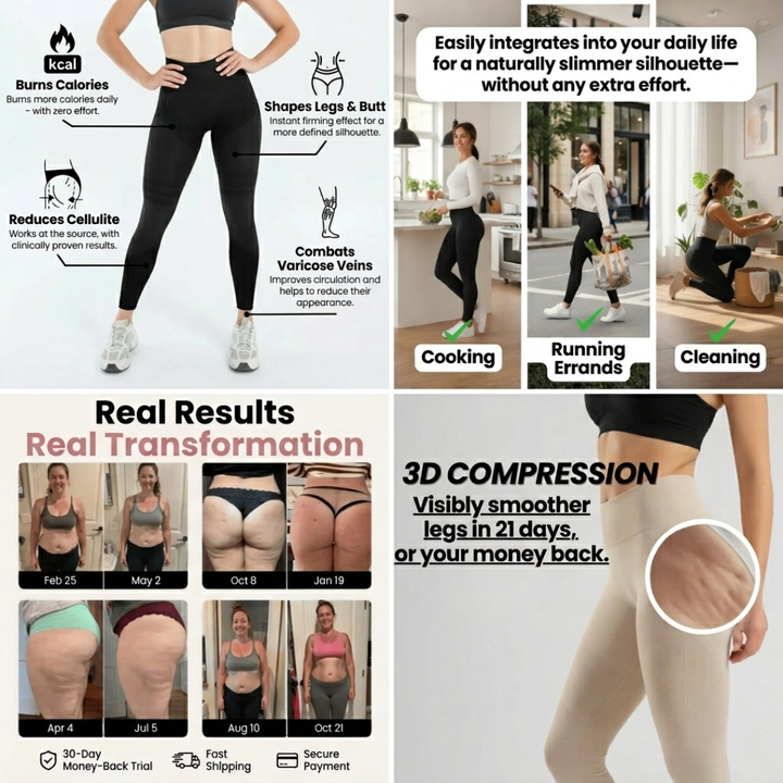 3D Leggings – Effortlessly Redefine Your Silhouette.