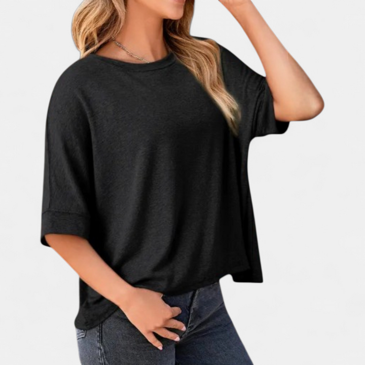 GEMMA™ – Relaxed Everyday Cotton Tee