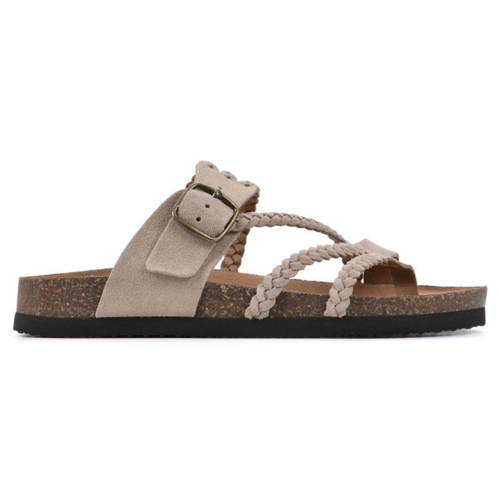 Harriet™ | Woven Cork Sandals