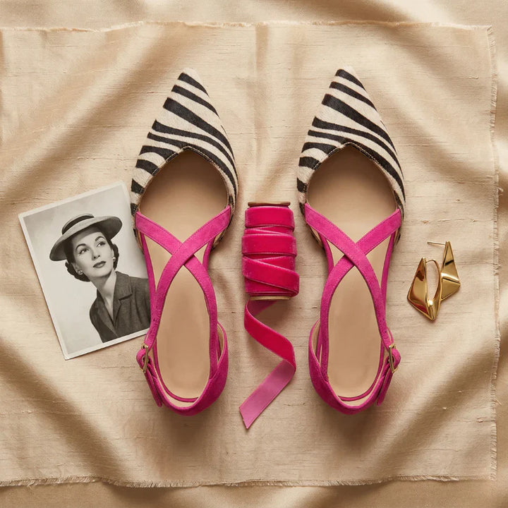 Fern | Ballet Flats with Straps