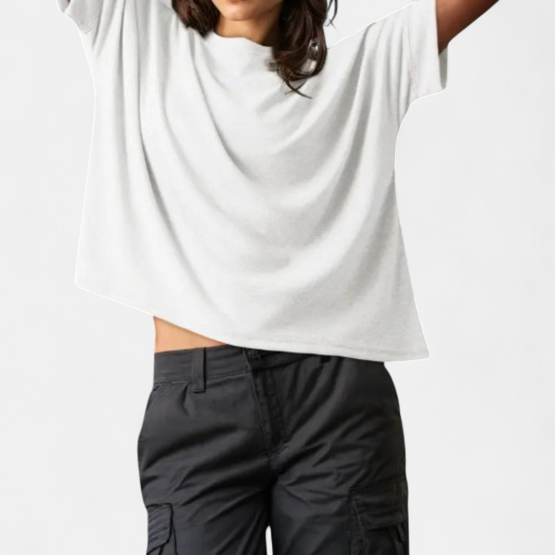 GEMMA™ – Relaxed Everyday Cotton Tee