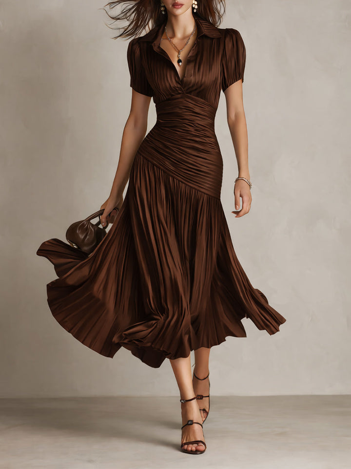 Heidi™ Retro Midi Dress