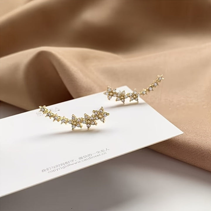 Celeste™ Crystal Climber Earrings