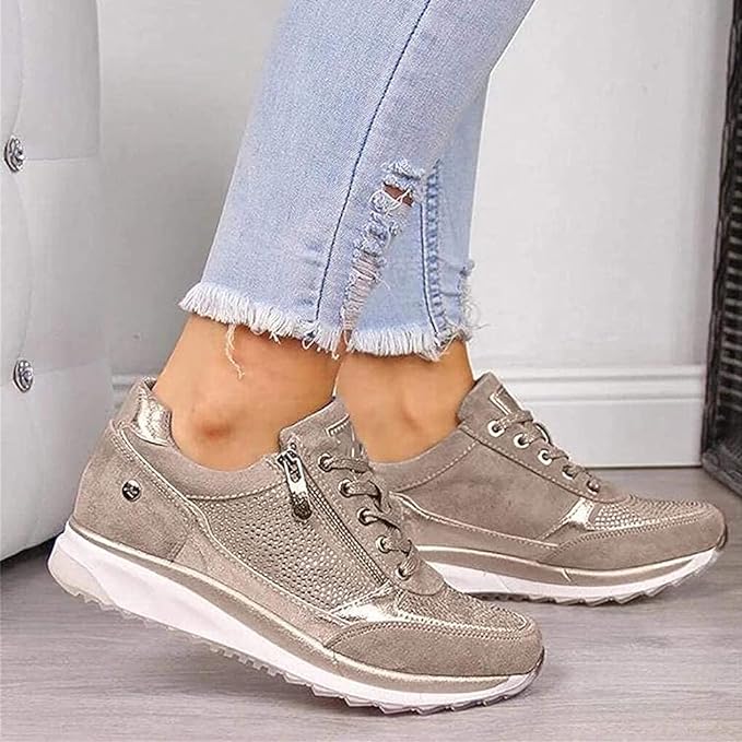 Martina – Comfortable Shoes with Zipper