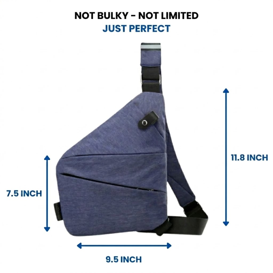 Anti-theft shoulder bag™