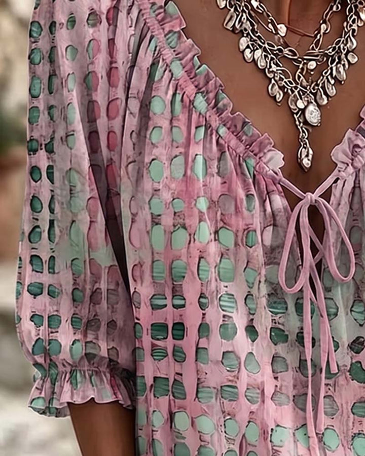 Roxan | Polka-dot blouse