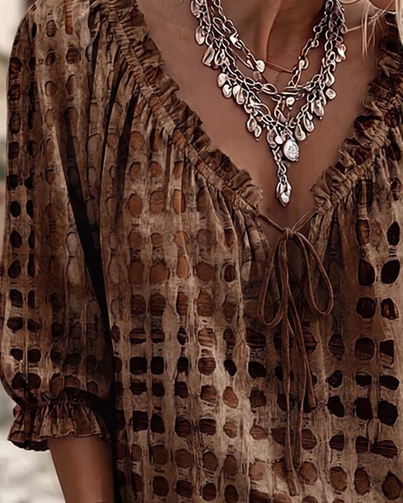 Roxan | Polka-dot blouse