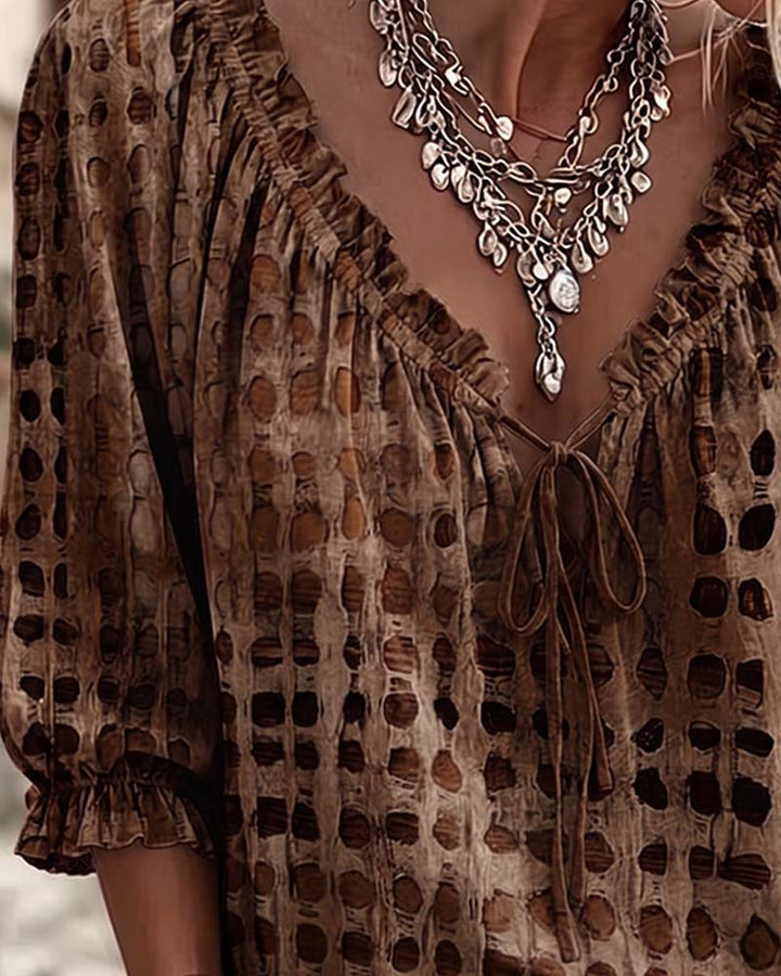 Roxan | Polka-dot blouse