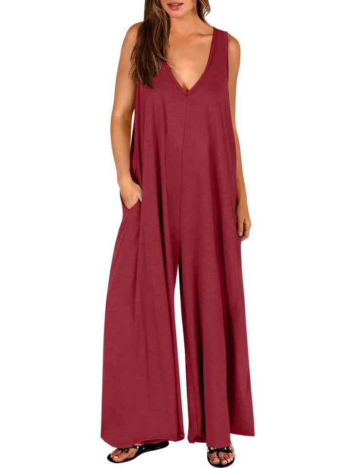 Nella™ Comfy V-Neck Jumpsuit