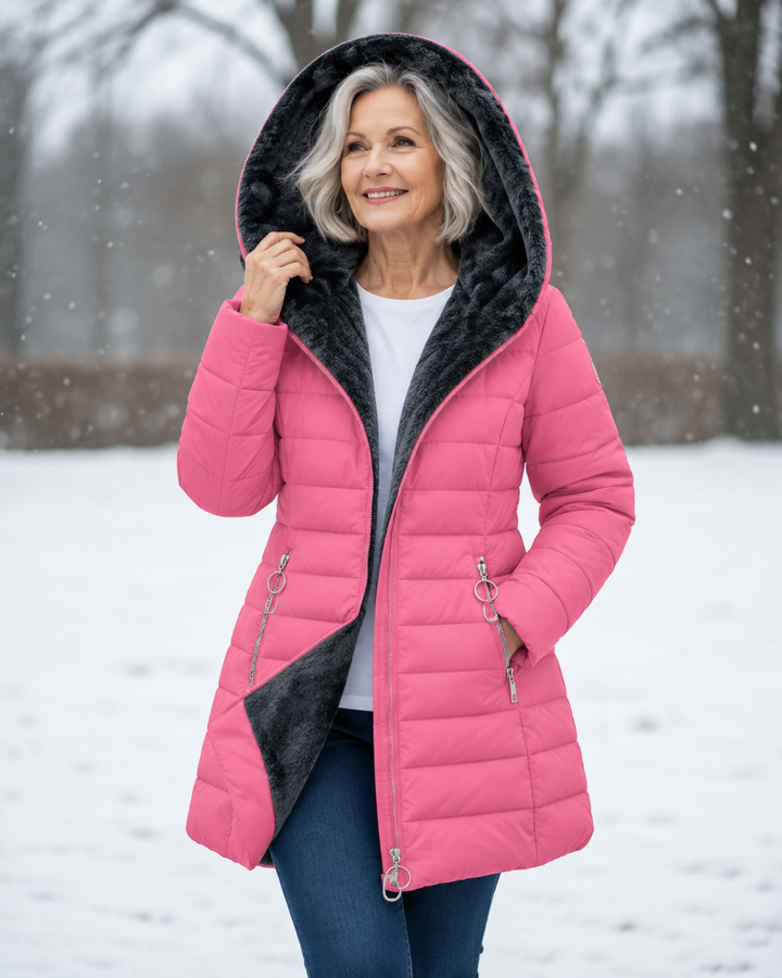 Aveline™ | Elegant Winter Coat with Hood