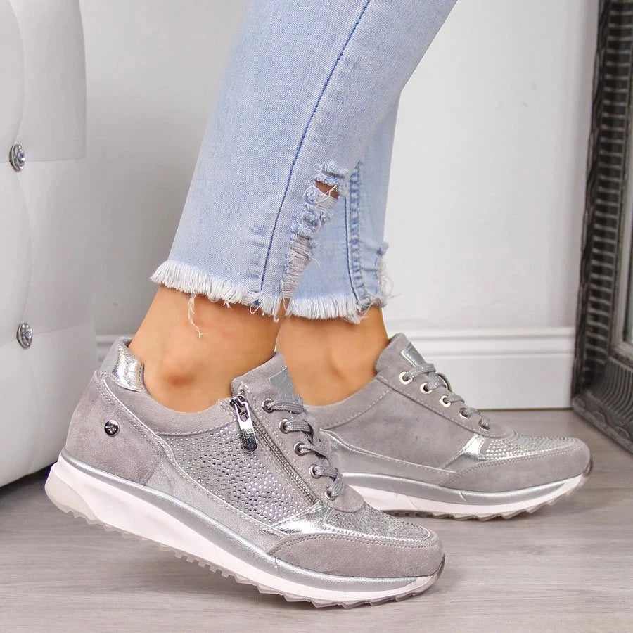 Martina – Comfortable Shoes with Zipper