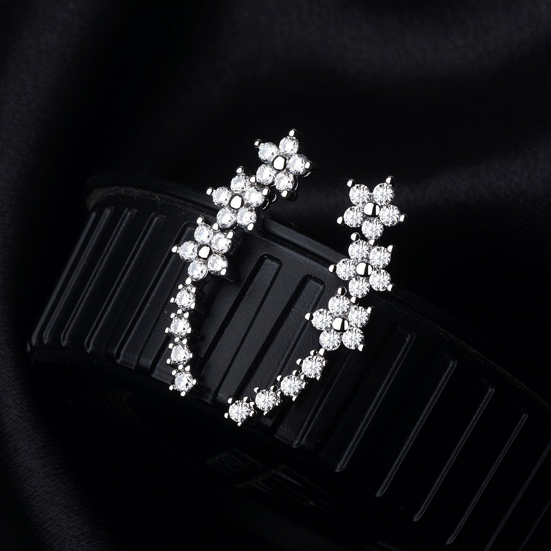 Celeste™ Crystal Climber Earrings