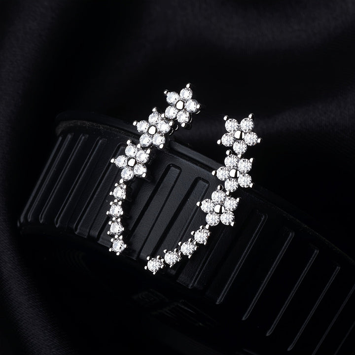 Celeste™ Crystal Climber Earrings