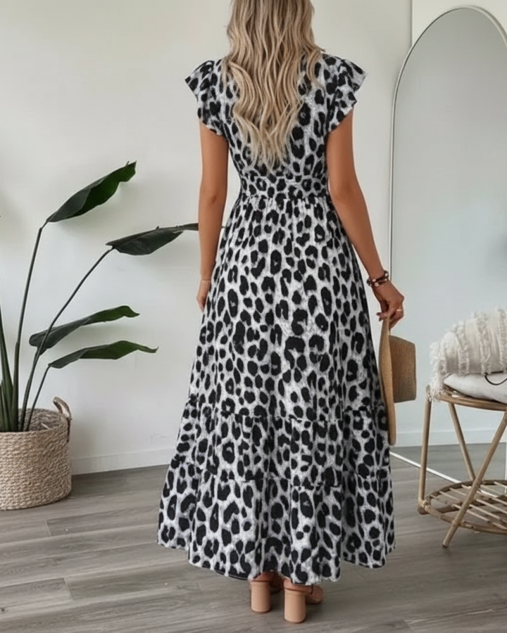 Judie™ Leopard Midi Dress