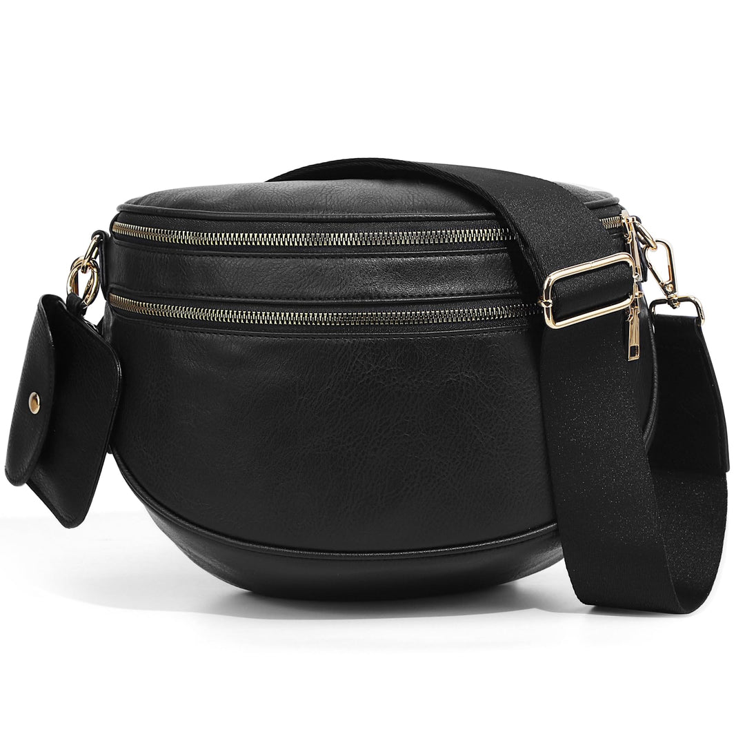 Olivia & Claire Checkered Crossbody Bum Bag
