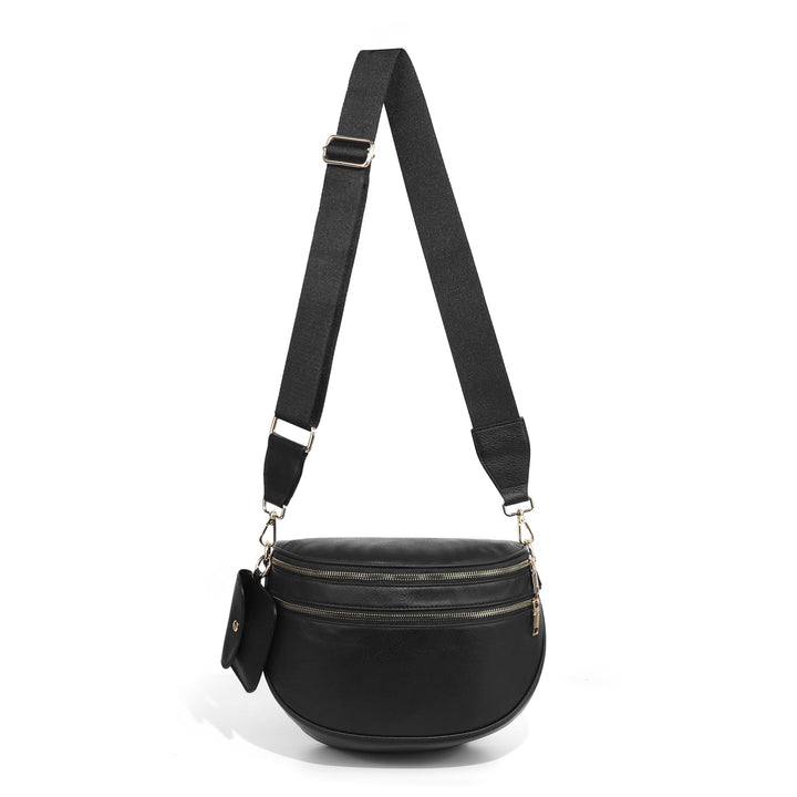 Olivia & Claire Checkered Crossbody Bum Bag