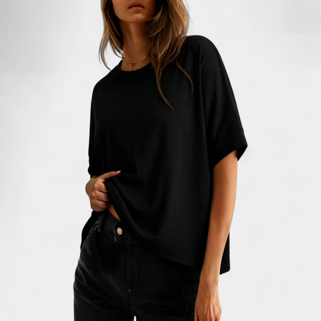 GEMMA™ – Relaxed Everyday Cotton Tee