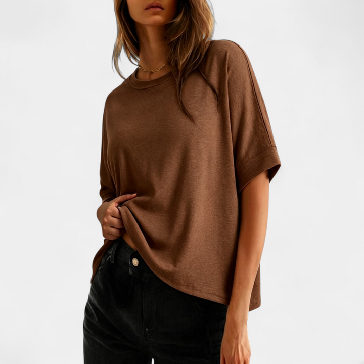 GEMMA™ – Relaxed Everyday Cotton Tee