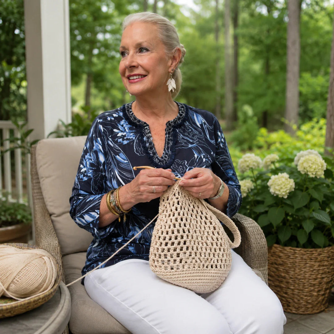 Vintage-Style Crochet Market Bag Pattern