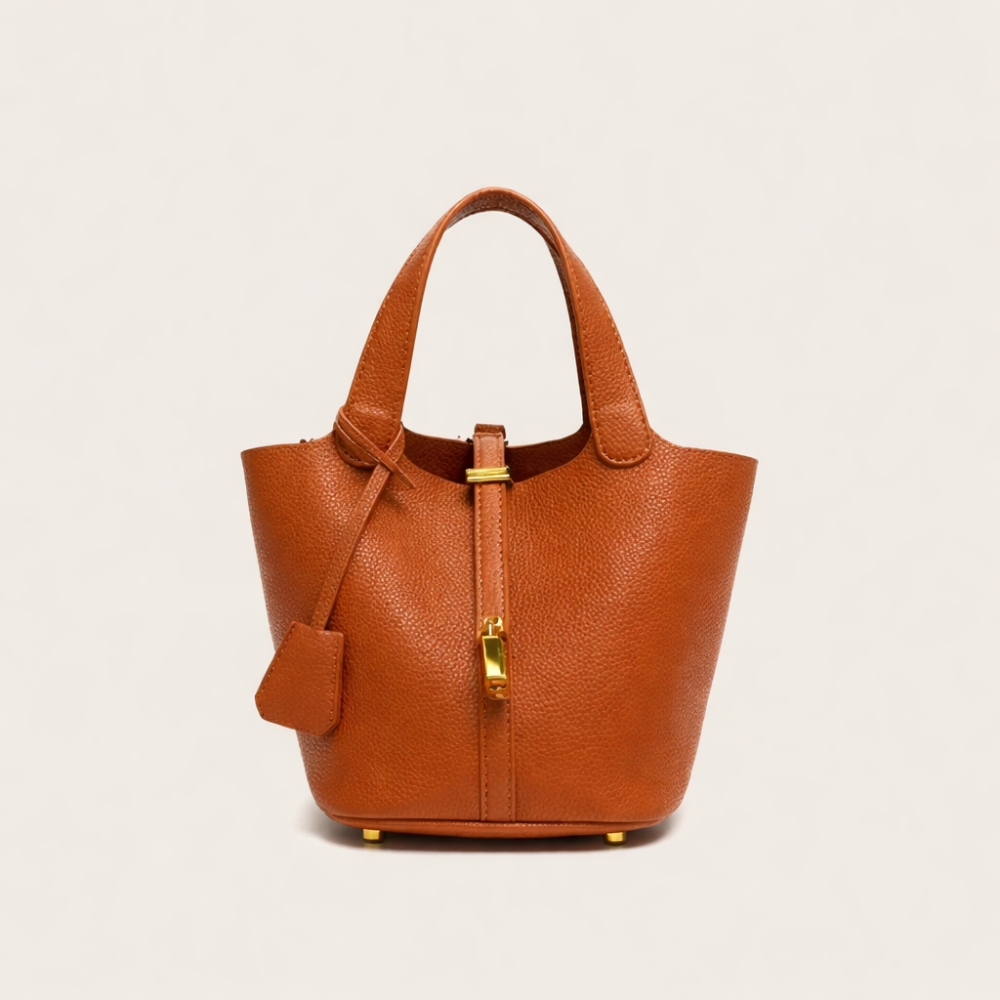 BELLATREND™ | LEATHER BUCKET HANDBAG