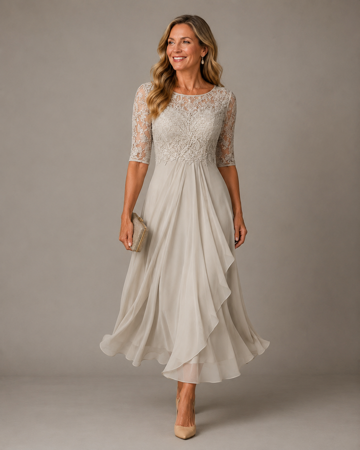 ROSE – THE LACE MIDI DRESS THAT FLATTERS YOUR SILHOUETTE