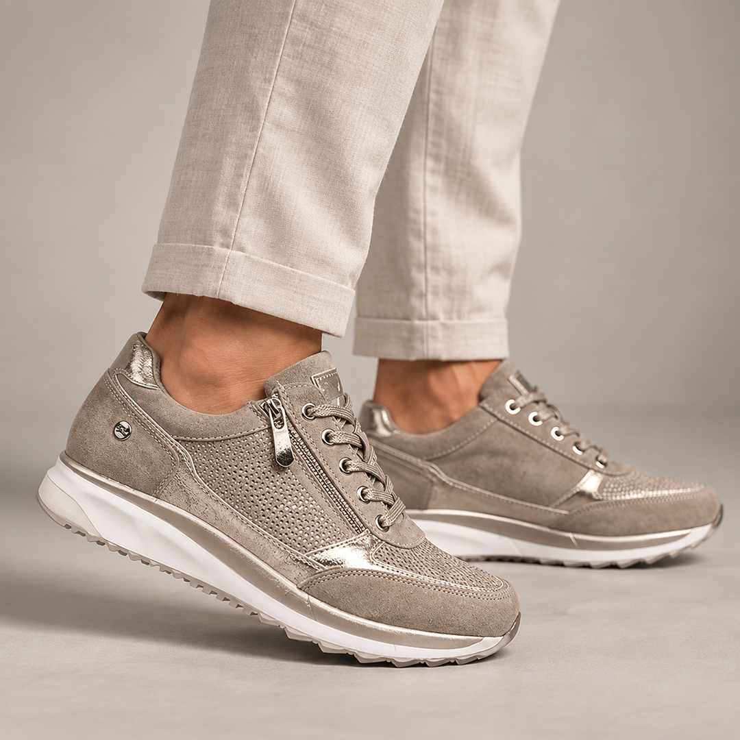 Martina – Comfortable Shoes with Zipper