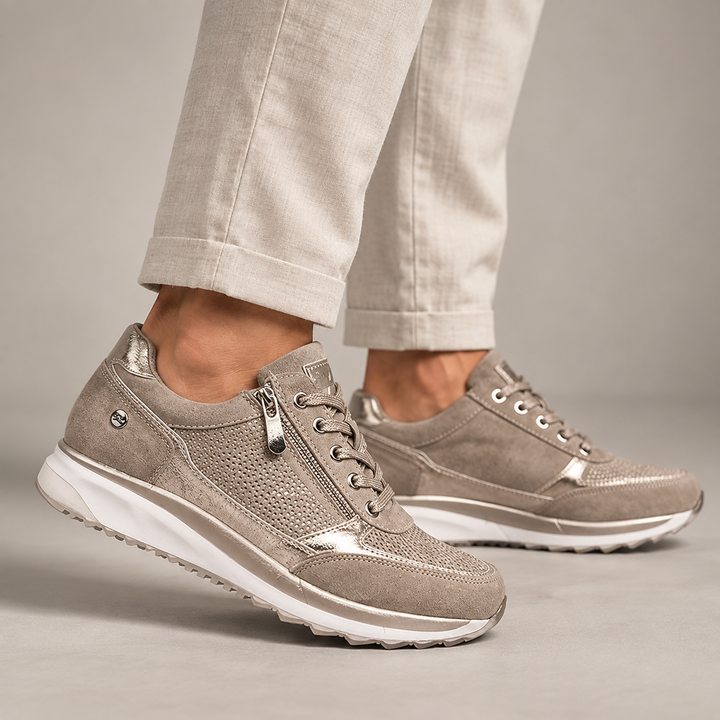 Martina – Comfortable Shoes with Zipper