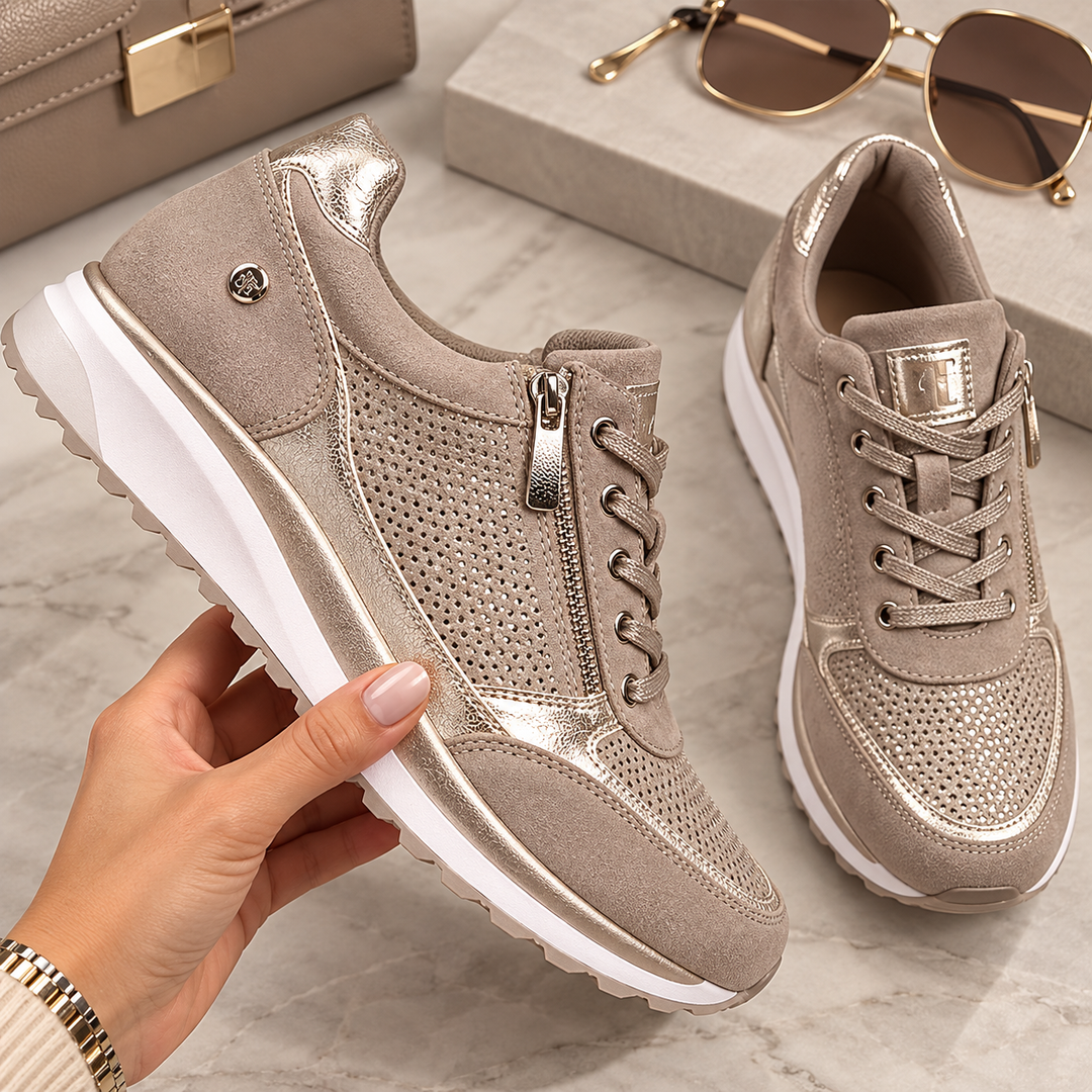 Martina – Comfortable Shoes with Zipper