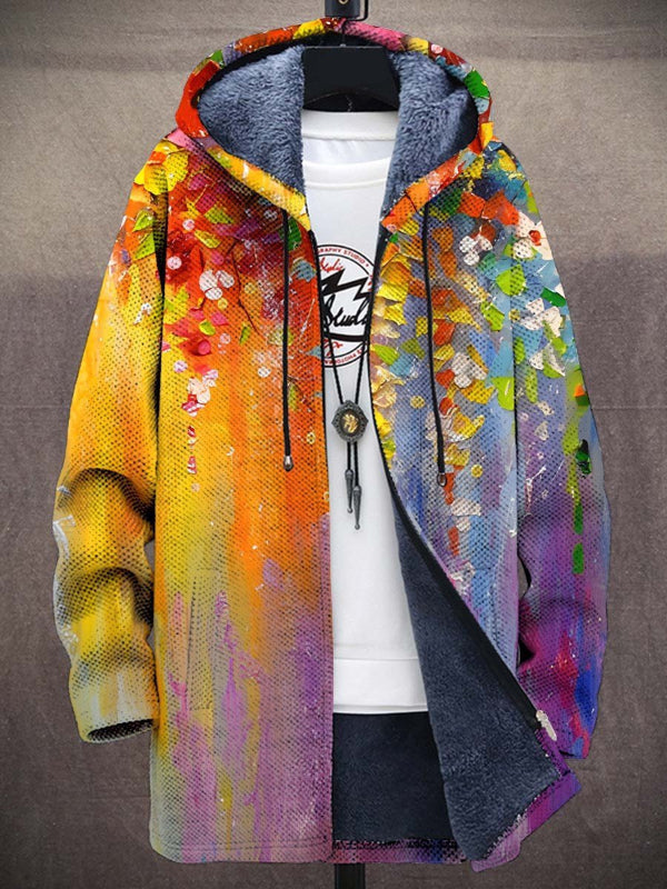 Hetty | Kleurrijk Vest met Capuchon