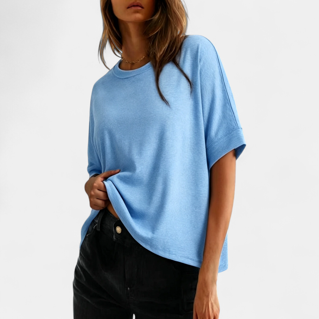 GEMMA™ – Relaxed Everyday Cotton Tee