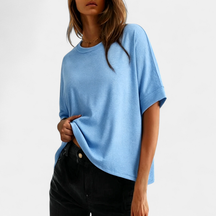 GEMMA™ – Relaxed Everyday Cotton Tee