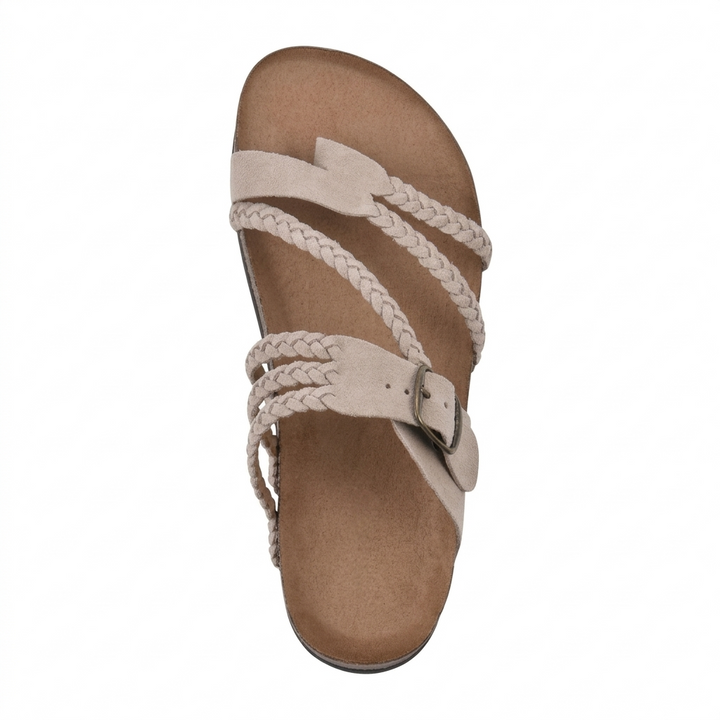 Harriet™ | Woven Cork Sandals