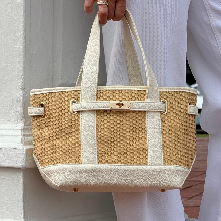 Charleston Mini Tote - Basketweave
