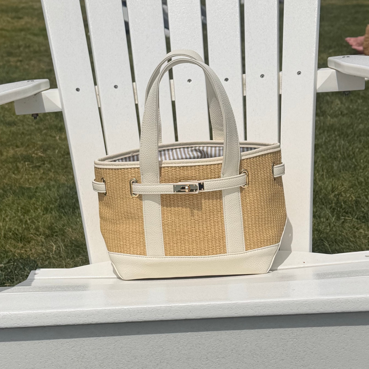 Charleston Mini Tote - Basketweave