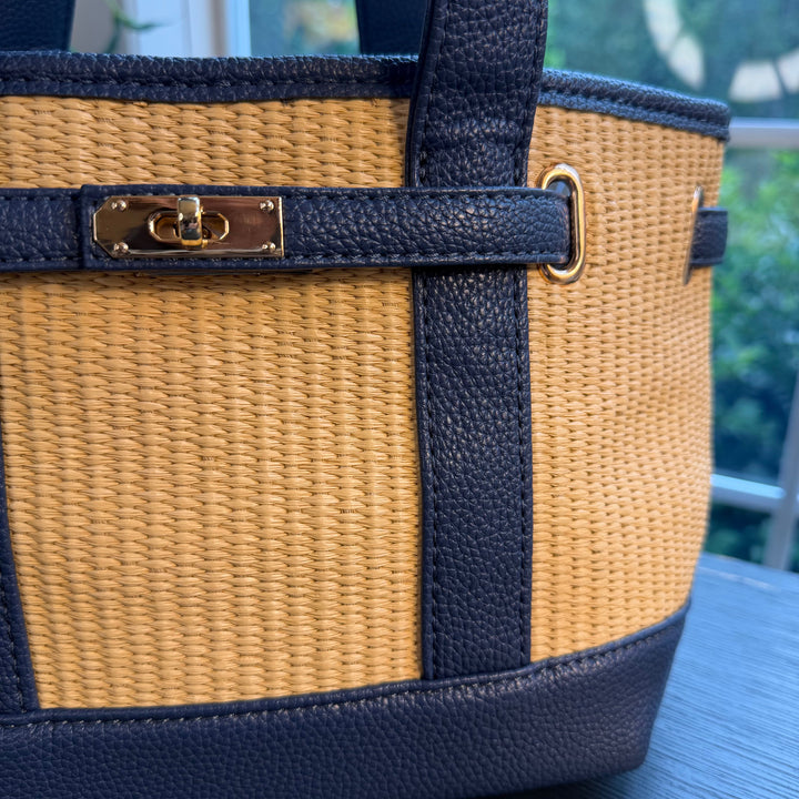 Charleston Mini Tote - Basketweave