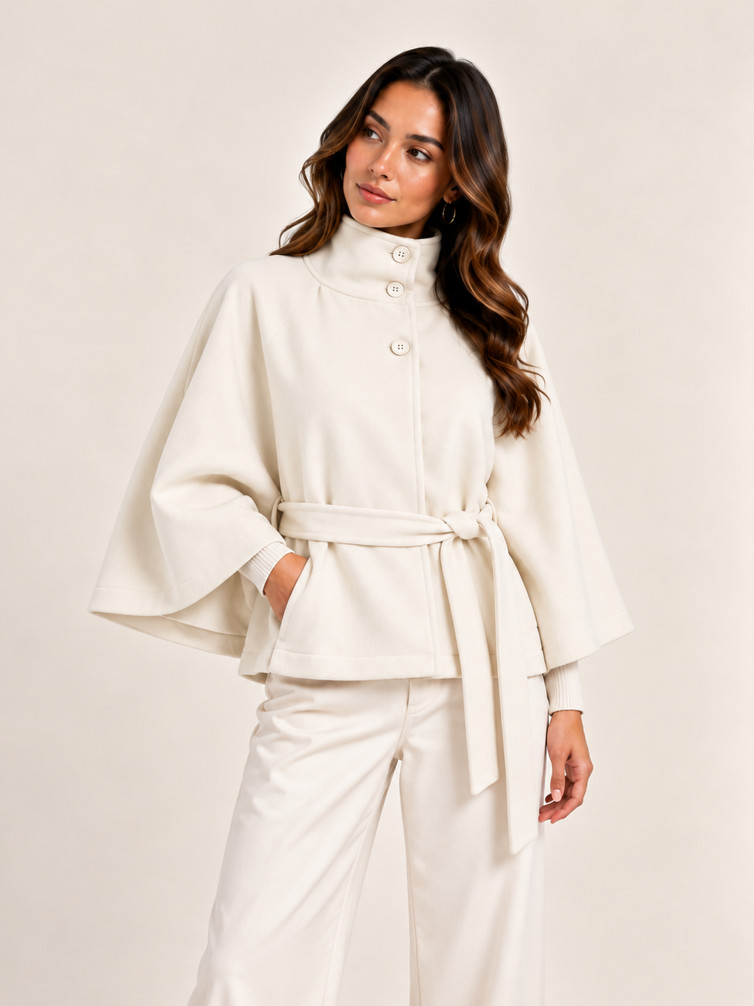 Elara Marbella Alva | Cape Coat