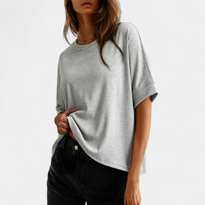 GEMMA™ – Relaxed Everyday Cotton Tee