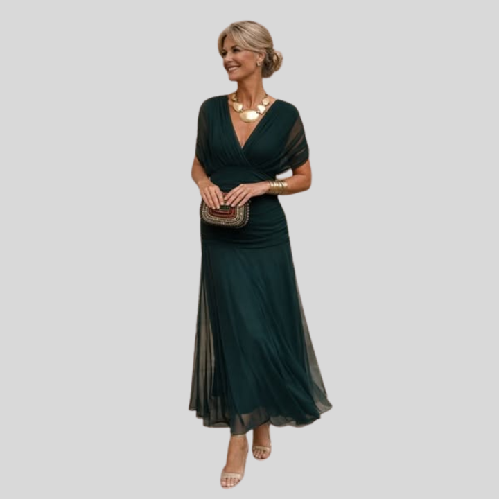 Lydia | Off Shoulder Maxi Dress