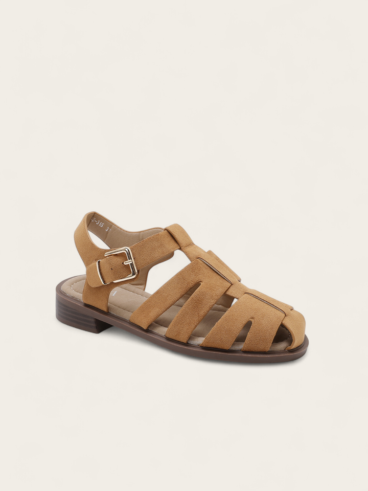 NAYA WOVEN CAGE SANDALS