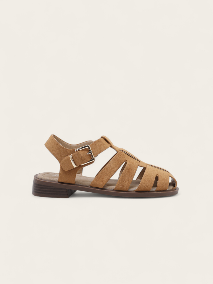 NAYA WOVEN CAGE SANDALS