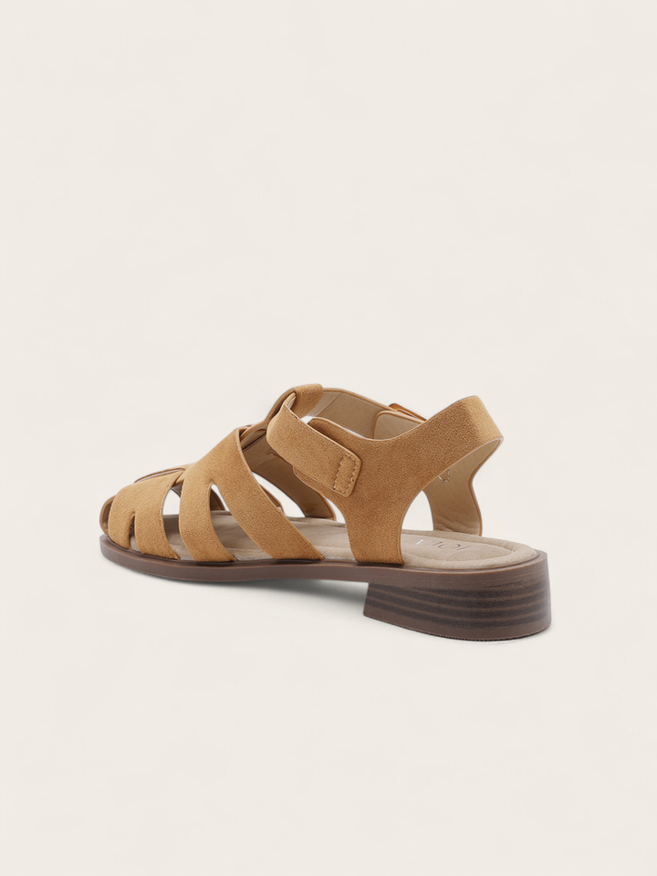 NAYA WOVEN CAGE SANDALS