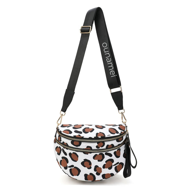Olivia & Claire Checkered Crossbody Bum Bag