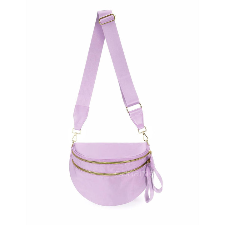 Olivia & Claire Checkered Crossbody Bum Bag