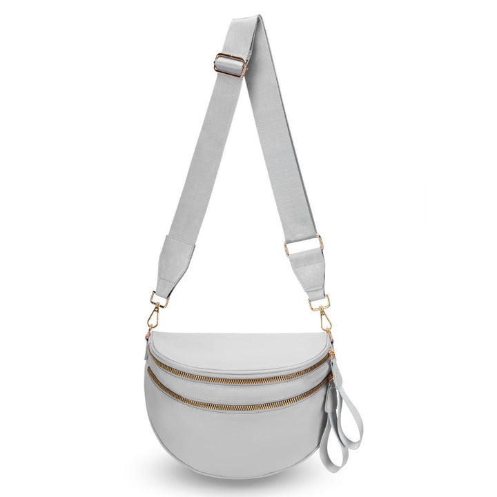 Olivia & Claire Checkered Crossbody Bum Bag