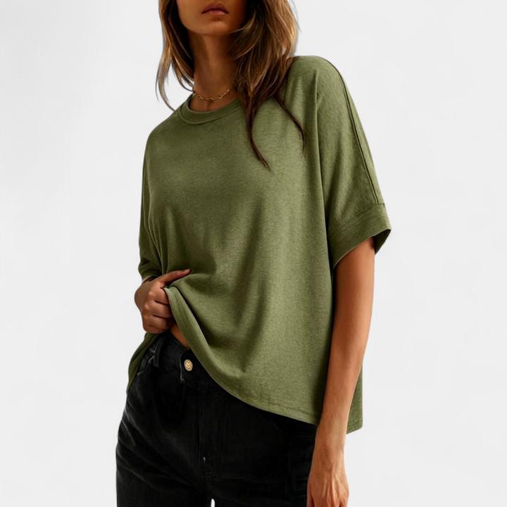 GEMMA™ – Relaxed Everyday Cotton Tee
